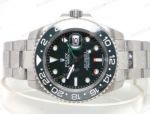 Rolex GMT Master II Dark Green Ceramic Bezel Mens Watch